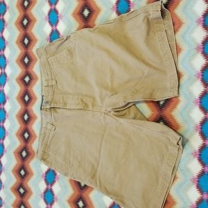 Mountain Khaki Alpine Utility Shorts tobacco color size 38